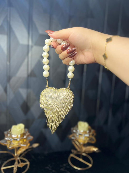Fancy Heart Clutch