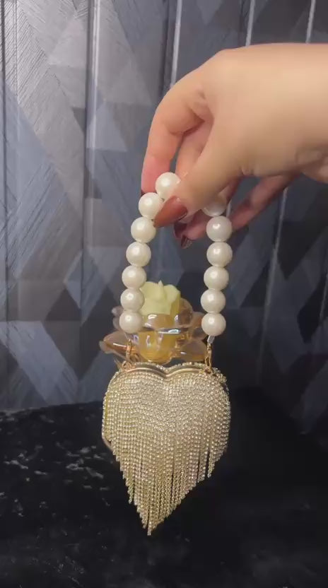 Fancy Heart Clutch